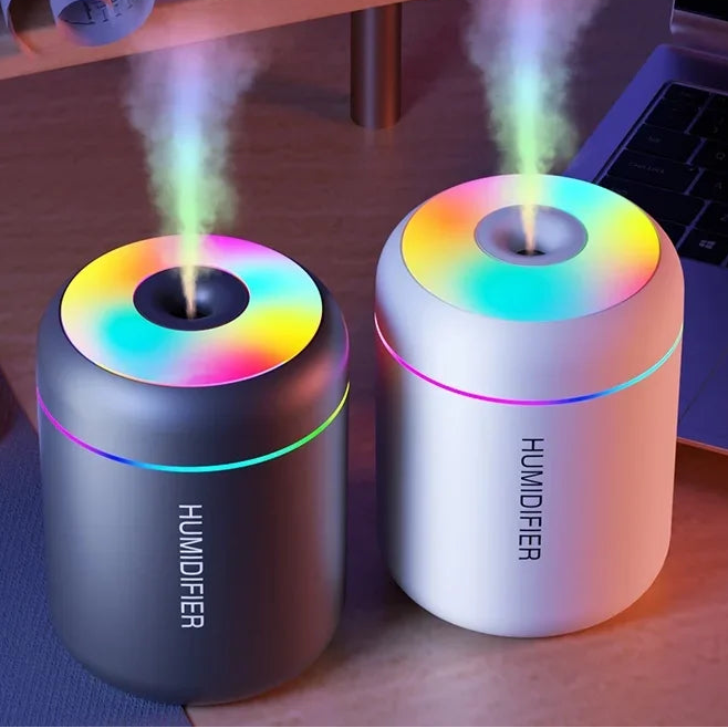 Humidessa – USB Luftbefeuchter 180 ml | Aroma Diffusor & LED